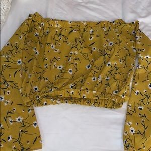 off the shoulder top